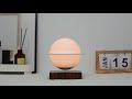 3d magnetic levitation lamp saturn floating night light