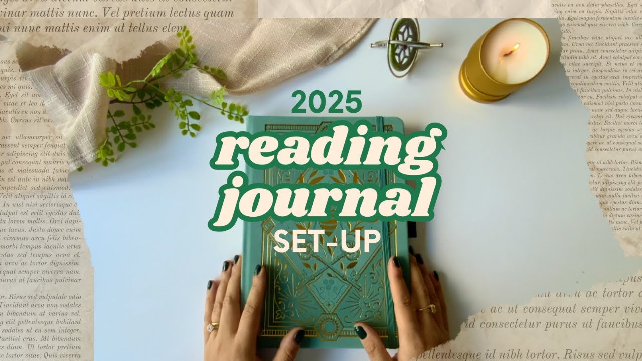 2025 Reading Journal Setup Youtube