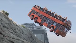 Tour Bus Accidents ULTIMATE COMPILATION | BeamNG.drive