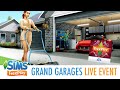 GRAND GARAGES LIVE EVENT WALKTHROUGH | The Sims FreePlay