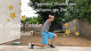 Advanced Fat Burning Cardio Workout- 6 mins.