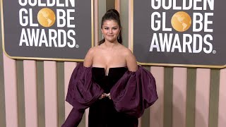 Selena Gomez 2023 Golden Globes Arrivals