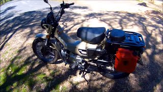 2020 Honda Hunter Cub CT125 - My First 500 Kl Review!