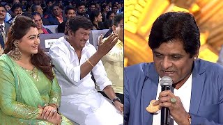 Actress Kushboo Sundar and Rajendra Prasad Laugh Out Loud For Comedian Ali's Hilarious Fun At SIIMA