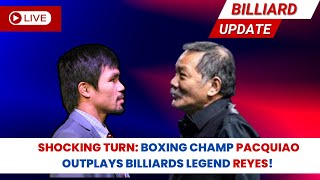 Efren Reyes vs Manny Pacquiao | Pacquiao Steps into Reyes' World - A Legendary Matchup! | Highlights