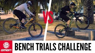 Park Bench Trials Challenge | Mountain Bike Skills
