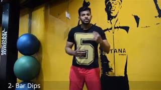 Top 5 Chest Workouts by Dheeraj (Telugu)