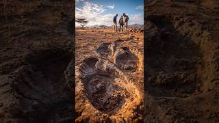 Unexplained Footprints of Giant Human Discovered in Africa