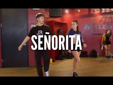 Shawn Mendes And Camila Cabello Señorita Dance Video Ps Celebrity