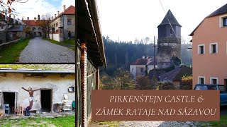 Pirkštejn Castle and Chateau Rataje nad Sázavou | Hidden Gem South Bohemia Czech Republic