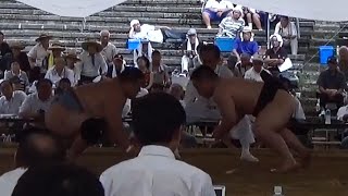 北勝富士【中村大輝】(日本体育大学） ＶＳ　あみたの相撲ちゃんねる【網谷勇志】（日本大学）