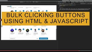 Little trick to click multiple buttons using Javascript HTML