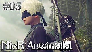 【NieR:Automata /ニーアオートマタ】#05 9Sに栄光あれ！2週目クリアまで【 初見実況/内田敦子】