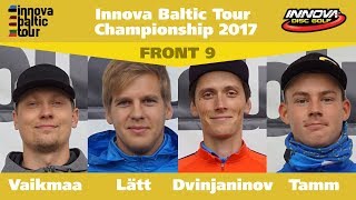 Innova Baltic Tour Championship 2017 - Lead Card Front 9