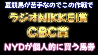 CBC賞、ラジオNIKKEI賞最終結論。夏競馬が苦手です。