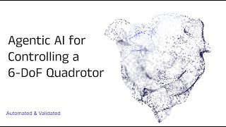 Agentic AI for Controlling a 6-DoF Quadrotor