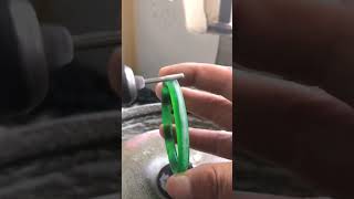 how green glass bangles are made? 🟢💚⭕👌🏻 #satisfying