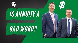 Is Annuity a Bad Word? What are My Conservative Investment Options for Retirement? |