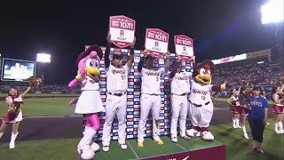 2019年9月9日 東北楽天・フェルナンド選手・浅村栄斗選手・松井裕樹投手ヒーローインタビュー