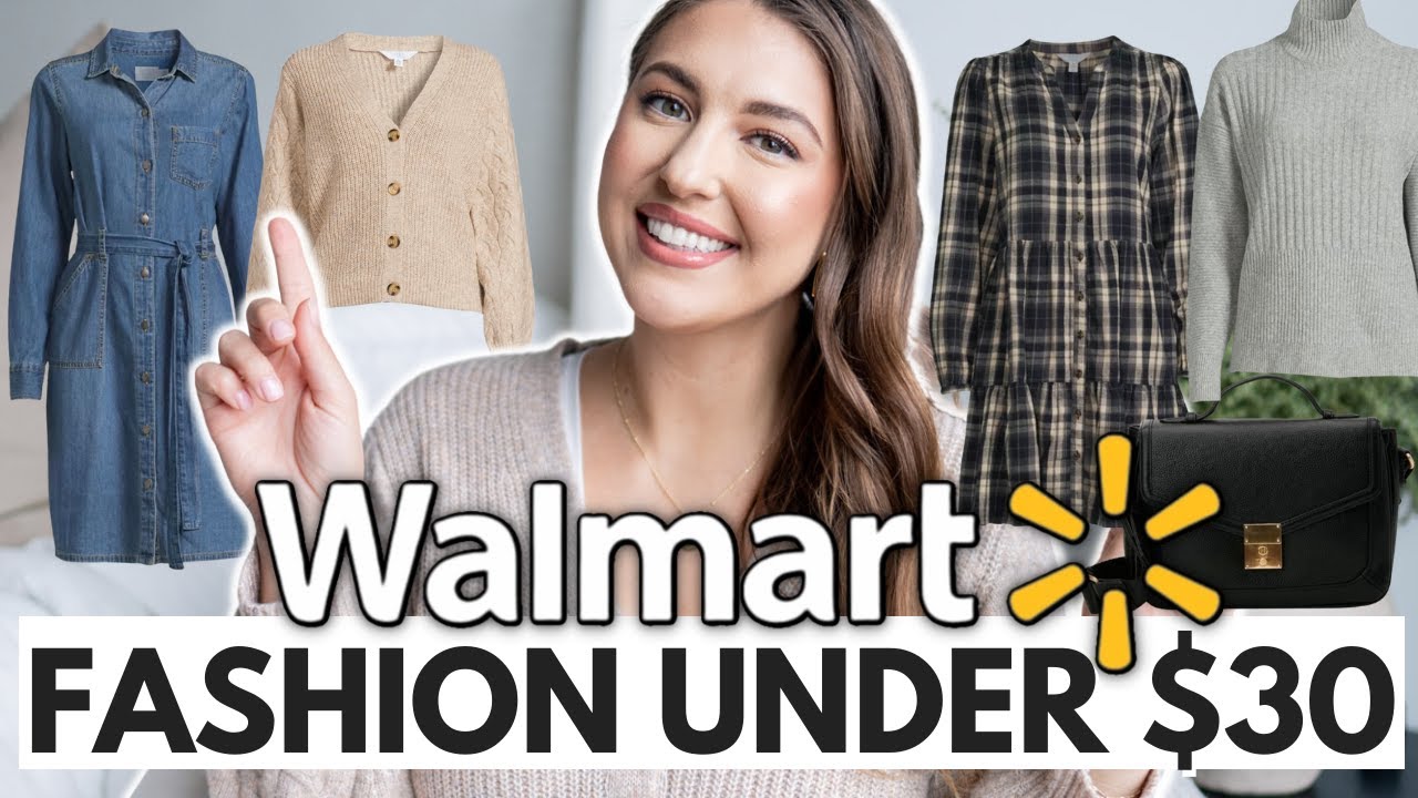 Walmart Fall Fashion Try On Haul Everything Under 30 Youtube