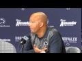 Penn State coach James Franklin gives update on injured tackle Andrew Nelson