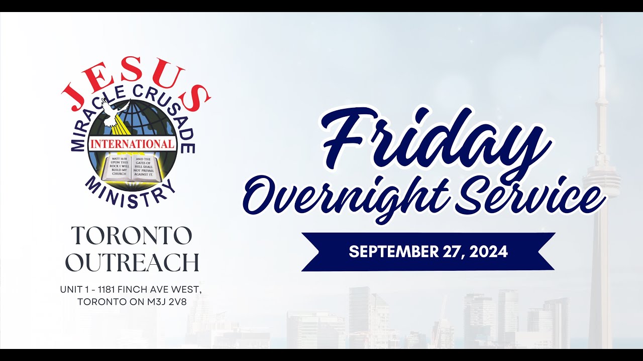 Friday Overnight Service September 27 2024 Youtube
