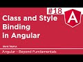 18. Class and Style Binding in Angular