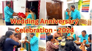 Wedding Anniversary Celebration | 24 Years Of Togetherness |Gift Unboxing || Liji's Vlogs