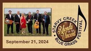 Rhonda Vincent \u0026 The Rage Fall 2024 Starvy Creek Shure Mic