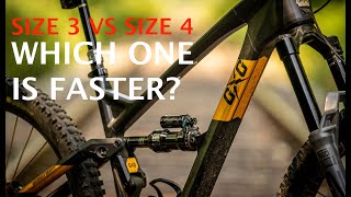 TIMED TESTING SIZE 3 VS SIZE 4 GUERRILLA GRAVITY GNARVANA ON TRESPASSER