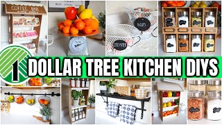 Dollar Tree Kitchen Organization DIYS ($1 HACKS THAT WILL BLOW YOUR MIND 🤯)
