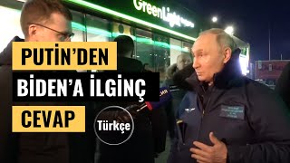 Putin, Kendisine Küfür Eden Biden'a Cevap Verdi