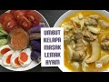 Umbut Kelapa Masak Lemak Ayam