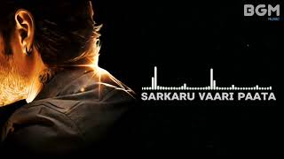 Sarkaru Vaari Paata BGM ||BGM Music#sarkaruvaaripaata