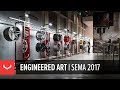 The Vossen Engineered Art Gallery at SEMA 2017 in Las Vegas