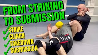 MMA game plan: High percentage takedown to Arm-bar finish