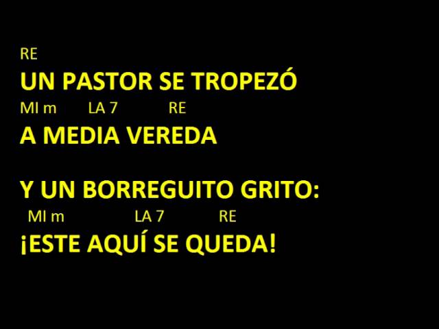 CANTOS PARA MISA - LOS PASTORES A BELEN - LETRA Y ACORDES - VILLANCICO ...