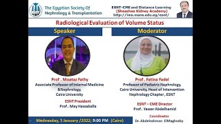 Radiological Assessment of Volume Overload- Prof, Moataz Fathy