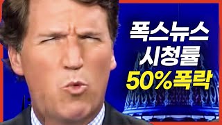 ”광고주들이 싫어해”…간판 앵커 퇴출, 폭스뉴스 시청률 50% 폭락 [팩트매터]