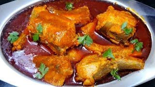 बोंबलांचे कालवण - Bombil Kalwan Recipe l Fish curry