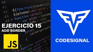 CodeSignal: Ejercicio 15 Add Border
