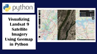 Visualizing Landsat 9 Satellite Imagery using Geemap in Python