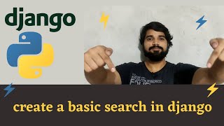 create a basic search in django