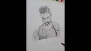 allu arjun !! Pencil drawing /how to draw allu arjun #alluarjun /naa peru surya