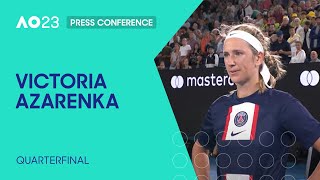 Victoria Azarenka On-Court Interview | Australian Open 2023 Quarterfinal