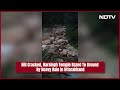 uttarakhand breaking news heavy rains trigger landslides in uttarakhand destroy narsingh temple