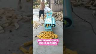 Mantap banget! Mesin pengupas kulit jagung #alatkreatif