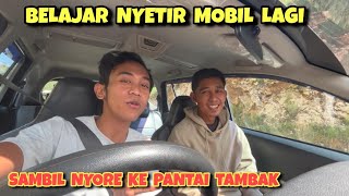 Belajar nyetir mobil ditemani adik ponakan ‼️ Biar berani perjalanan jauh lagi