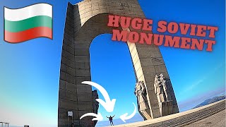 Huge Soviet Times Monument