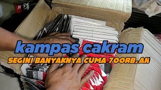 unboxing kampas murah